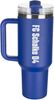 FC Schalke 04 Thermobecher Trinkbecher Cup blau, Edelstahl, Kunststoff Bild 2