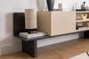 Hanah Home Stylish TV Stand, 175 cm Wide, Beige & Anthracite | 100% Melamine Coated Particle Board, 18 mm Thick | Modern Design for Living Room & Entertainment Spaces Bild 3