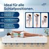 AM Qualitätsmatratzen 3D Deluxe 7-Zonen Taschenfederkernmatratze 180x200 H3 - Orthopädische Matratze 24 cm hoch - Tonnentaschenfederkernmatratze 180x200 1000 Federn - Made in Germany Bild 2