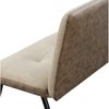 HTI-Living Polsterbank 2-Sitzer Bank Antikbraun/Taupe Joschka (Stück, 1-St, 1 Sitzbank), Küchenbank Sitzbank Bild 3