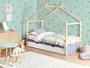 Kinderbett Haus Kiefernholz ORGEVAL 90 x 200 cm mit Stauraum Grau Bild 2