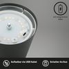 Briloner Leuchten Tischleuchte 2er Set LED Tischlampe kabellos, anthrazit, 2er Set LED Tischlampe kabellos 36x10,5 cm Anthrazit Bild 5