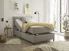 Boxbett >Mariborsko< Liegefläche 120x200 cm, Motor, Bezug silver - 131x112x210cm (BxHxT) Bild 3