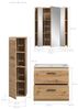 Badezimmer-Set >Ice< in artisan oak - 105x185x46cm (BxHxT) Bild 2