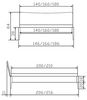 Hasena Lounge Spezia 180x200 Eiche bright, geölt - Fusshöhe 20 cm Massivholzbett Bild 3