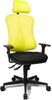 TOPSTAR Bürodrehstuhl, Polyester, schwarz/gelb Bild 1