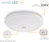 Sweet LED Deckenleuchten Bewegungsmelder weiß LED fest integriert 12W 850lm 4000K, Bewegungsmelder, LED fest integriert, Neutralweiß, Deckenlampe Bild 3