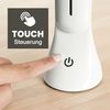 EAXUS LED Schreibtischlampe Moderne Touch Tischleuchte mit 3 Helligkeitsstufen, LED fest integriert, Tageslichtweiß, Stromversorgung über USB oder Batterien Bild 4