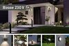 Paulmann No. 94119 Outdoor Wandeuchte 8W IP44 Grau Bild 5