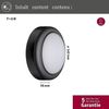 Paulmann No. 94119 Outdoor Wandeuchte 8W IP44 Grau Bild 2