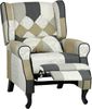 Totò Piccinni Sessel, leinwand, Patchwork Elegant, Comfort Bild 4
