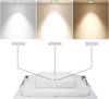 Heitronic 501382 LED Einbauleuchte Le Mans eckig weiss 220x220x32 mm 1650lm Bild 2