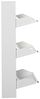 DRW d'casa Schuhschrank aus Metall, mit 5 Klappen, Weiß, 50 x 166 x 169 cm. Bild 5