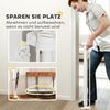 PawHut Treppenschutzgitter Ausziehbar 0-136cm 87 cm Hoch Türschutzgitter Treppenschutzrollo Absperrgitter Treppengitter für Haustiere Türgitter Schutzgitter Geeignet für Treppen Türen Innen & Außen Bild 5