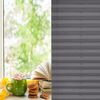 Plisseerollo ohne Bohren Klemmfix 65x200 cm(BxH) Anthrazit Jalousie Sonnenschutz Easyfix Faltrollo Lichtdurchlässig Rollo für Fenster & Tür Bild 3