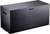 Gartentruhe Rattan-Design Rollbox Auflagenbox Kissen Aufbewahrung Truhe Bild 2