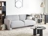 Sofa 3-Sitzer SALAND Stoff Grau Bild 2