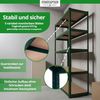 Stagecaptain Schwerlastregal Lagerregal - 5 variabel montierbare Böden - auch als Werkbank umbaubar, Tragkraft pro Boden: 175 kg, gesamt 875 kg Bild 3