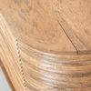 DRW Sideboard mit 4 Holztüren und Metallbeinen in Natur und Gold, 153 x 43 x 77 cm Bild 4