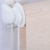 WOLTU Doppelrollo Klemmfix ohne Bohren Holzlook Natur B100 x H150 cm, Duo Rollo Zebrarollo Fensterrollo Klemmrollo Seitenzugrollo Easyfix lichtdurchlässig & verdunkelnd Rollos für Fenster und Tür Bild 2