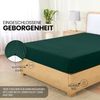 Utopia Bedding - Spannbettlaken 180x200 cm - Grün - Gebürstete Polyester-Mikrofaser Spannbetttuch - 35 cm Tiefe Tasche Bild 4