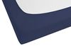 biberna Jersey-Elastic-Topper-Spannbetttuch 0077641, indigo, 1x 140x200 cm - 160x220 cm Bild 2