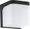 Eglo 96256 LED Outdoor Wandleuchte JORBA anthrazit weiß L:11cm H:11cm T:11cm IP44 Bild 1
