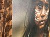 Canvas Wandbild 70x90 Ethno Bild mit Altholzrahmen massivum Serie Canvas Boho Wanddekoration Leinwanddruck rustikal Holzbild Bild 4