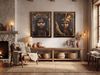 Canvas Wandbild 70x90 Ethno Bild mit Altholzrahmen massivum Serie Canvas Boho Wanddekoration Leinwanddruck rustikal Holzbild Bild 5
