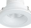 Eglo 98241 Hochvolt LED Einbauleuchte SALABATE weiß klar Ø8,8cm H:4,2cm IP44 dimmbar Bild 3