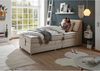 'Concord' Boxspringbett, elektrisch verstellbar, Ivory Creme 120x200 cm Bild 4