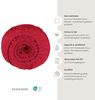 Schiesser Spannbettlaken Elli - 97/3 - 180 x 200 cm - Beere Bild 2
