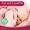 Clinotest Kapuzenhandtuch Kuscheliges Handtuch für Babys, 80x80 cm, verschiedene Farben, 100% Baumwolle, Saugstarkes Badehandtuch mit Kapuze Bild 2