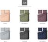 Mako Satin Bettwäsche Urban Geometric grau 135x200 + 80x80 Bild 5