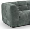 Schlafsofa (B/H/T: 217x72x96 cm) in Petrol Bild 5