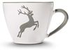 Grauer Hirsch, Kaffeetasse Gourmet (0,2L) - Gmundner Keramik Kaffeetasse - Mikrowelle geeignet, Spülmaschinenfest Bild 2