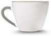 Grauer Hirsch, Kaffeetasse Gourmet (0,2L) - Gmundner Keramik Kaffeetasse - Mikrowelle geeignet, Spülmaschinenfest Bild 4