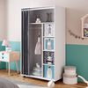 Kleiderschrank Doros Weiß 100 x 168 cm Vicco Bild 2