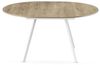 B&D home Esstisch LIV, Rund, ausziehbar, 120-150cm, Beton Bild 3