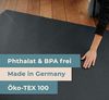 Outdoor Krabbelmatte Krabbelunterlage SanoSoft \"made in Germany\" - Öko-Tex 100 240x700 cm Grau Bild 5