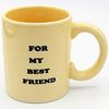 Tasse "for my best friend" Geschenkidee für Junggesellenabschied Penis in Tasse Bild 2
