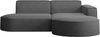 Kaiser Möbel Ecksofa Designer MODENA STUDIO L stoff Poso, Neve, Quelle Bild 4