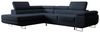 Selsey STEVIL - Ecksofa L-Sofa mit Schlaffunktion, Bettkasten, Ottomane links, Veloursbezug Dunkelblau Bild 4