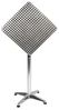 Bistrogarnitur eckig 3-teilig Aluminium - Rattan / Schwarz Bild 5