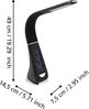 Eglo 97914 LED Tischleuchte COGNOLI Kunststoff schwarz 4,4W 5000K L:7cm B:10cm H:51cm 3-Stufen dimmbar Bild 4