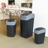 Curver Mülleimer Curver Mehrzweck-Abfallbehälter Mülleimer Flip 25L in schwarz/grau Bild 5
