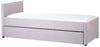 Tagesbett MARMANDE 90 x 200 cm Stoff Hellgrau Bild 4