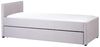 Tagesbett MARMANDE 90 x 200 cm Stoff Hellgrau Bild 4