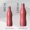DOWABO Trinkflaschen Steel 800 ml Bild 2