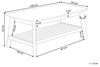 Couchtisch TULARE Heller Holzfarbton Bild 3